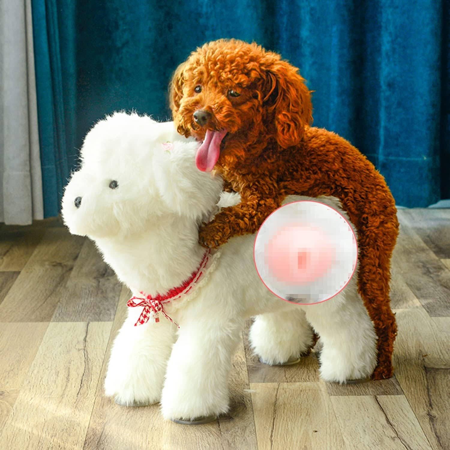 Una bambola gonfiabile per cani, detta anche bambola sessuale